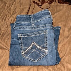 Ariat Women's Boot Cut Jeans in Classic Blue